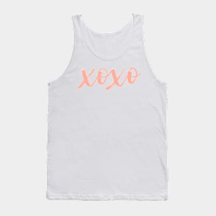 XOXO Aesthetic Pink Tank Top